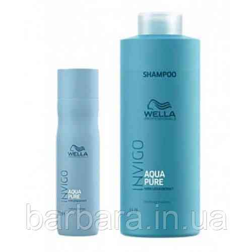 Шампунь для глибокого очищення волосся і шкіри голови Wella Professionals Invigo Balance Aqua Pure Purifying 300 Київ