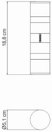 Млин для спецій 2в1 Tramontina Realce (6747181) Київ