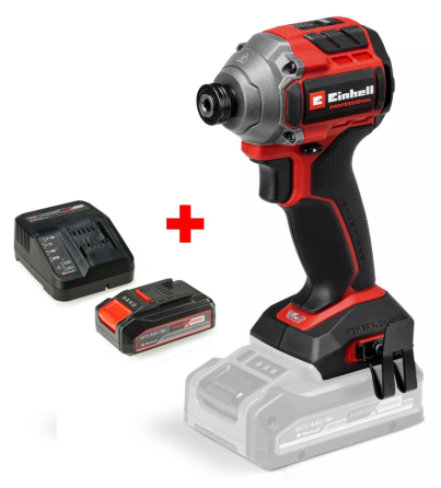 Мощная ударная отвертка Einhell Professional TP-CI 18/250-C Li BL-Solo : с АКБ 18V 2,5Ah Киев