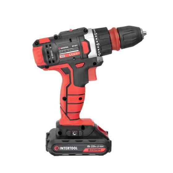 Дриль-Шуруповерт акумуляторний INTERTOOL WT-0317 Коломия