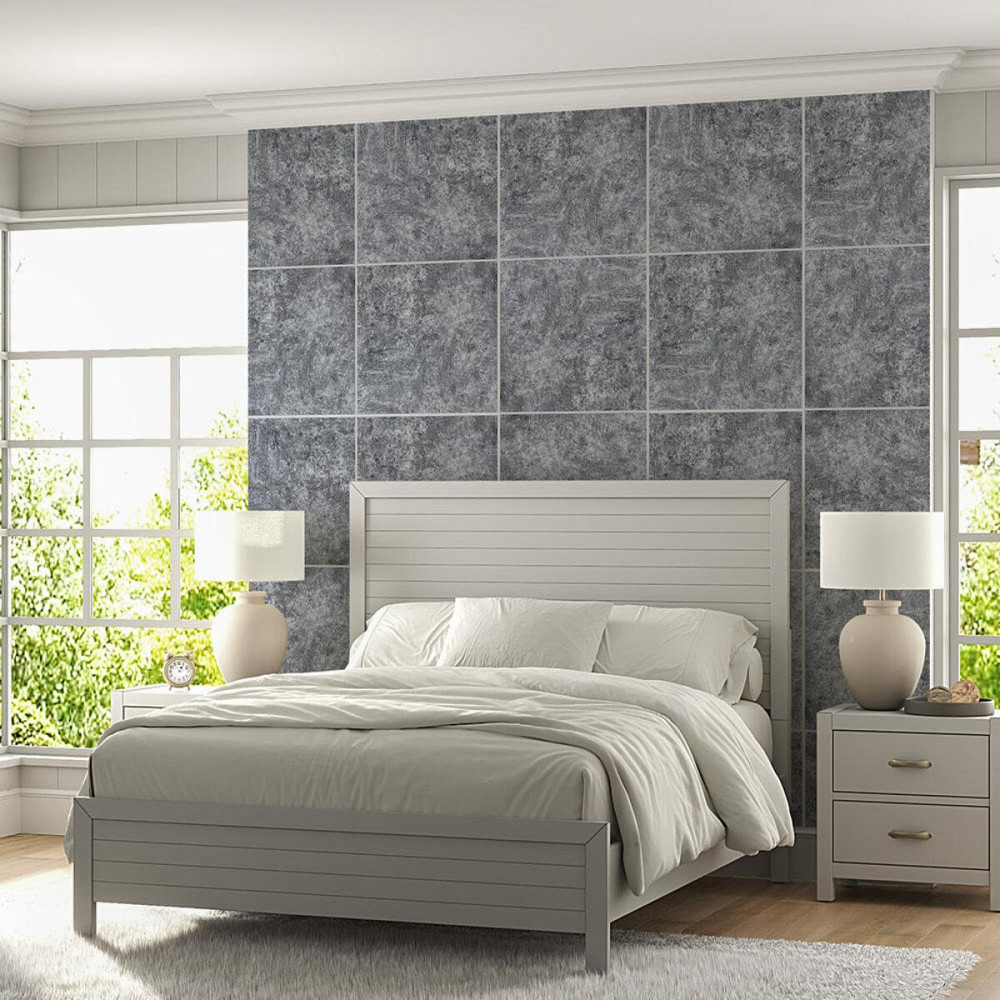 Декоративна ПВХ плита 600х600х3мм Попелястий мармур (S) SW-00001626 Дніпро - фото 6