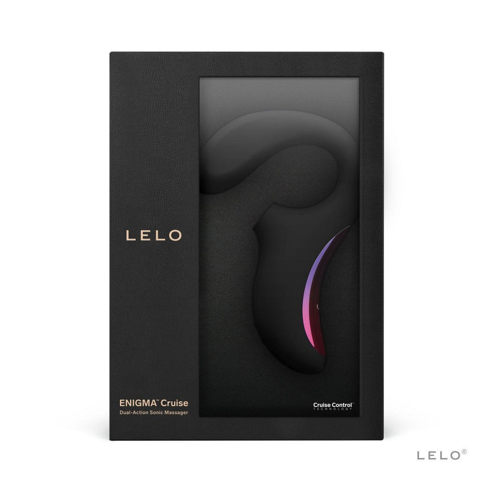Кліторально-вагінальний звуковий стимулятор LELO Enigma Cruise Black Sex Aura Київ - фото 10