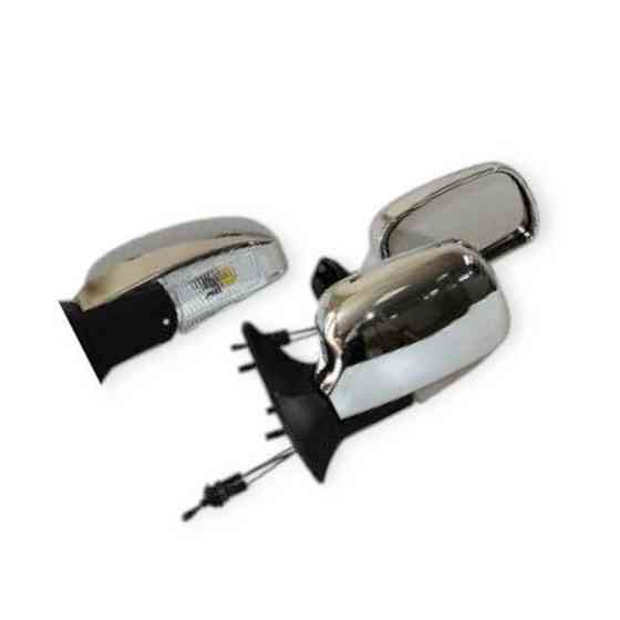 Дзеркало 2109, 21099, 2113, 2114, 2115 заднього виду зовнішнє з поворотом хром (к-кт 2 шт) 2108, Мукачево