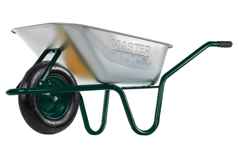 MASTERTOOL Тачка садово-будівельна MASTERTOOL D-1 одноколісна 85 л/160 кг колесо пневматичне з Коломыя - изображение 2