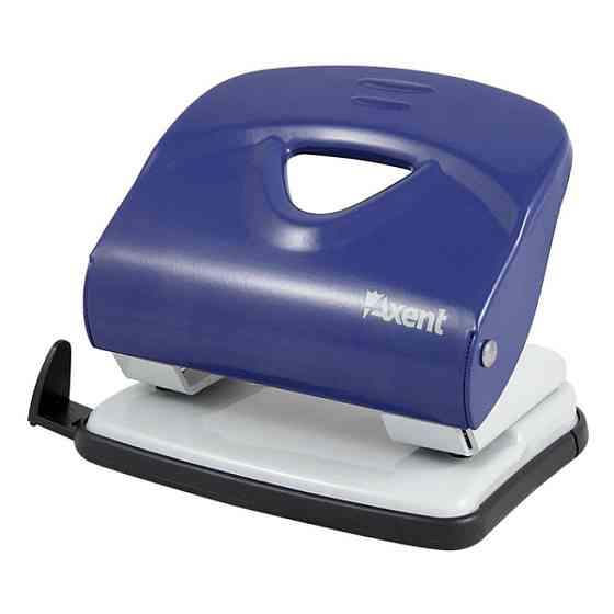 Дырокол Axent Exakt-2 metal, 40sheets, blue (3940-02-А) Винница