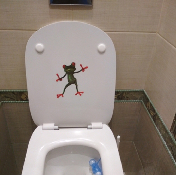 Наклейка на авто Жаба Київ - фото 3