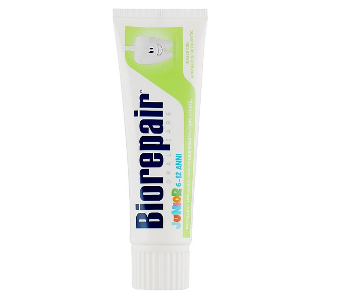 Дитяча зубна паста 6-12 років Junio BioRepair 75 мл Вінниця - фото 2