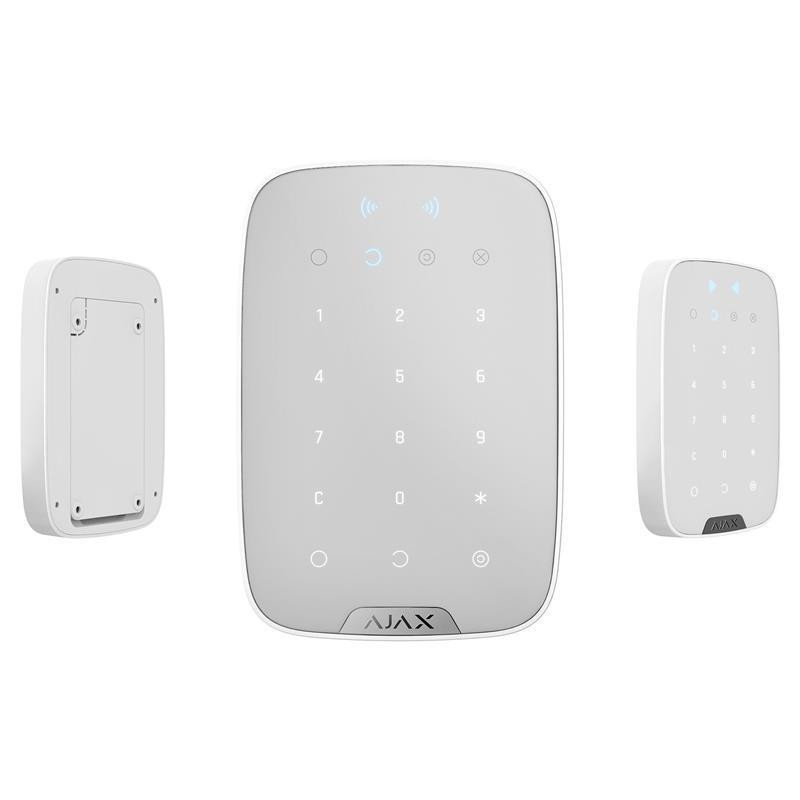 Бездротова сенсорна клавіатура Ajax KeyPad Plus white (26078.83.WH) Білий Харків - фото 4