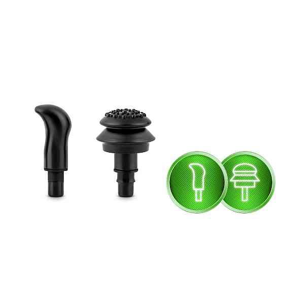 Массажный пистолет многофункциональный 8 насадок NS-500 Neo-Sport розовый Киев