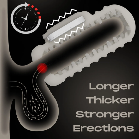 Мастурбатор - Knights Ring Vibrating Dual Purpose Sleeve-Wavy Sex Aura Київ