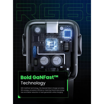 Зарядний пристрій Ugreen 1xUSB + 2xUSB-C 65W GaN CD361 gray (25685B) Вінниця - фото 10