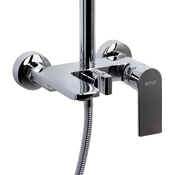 Душова система універсальна Qtap Aries на три споживачі (з виливом) QTARI111CRM45560 Chrome Київ