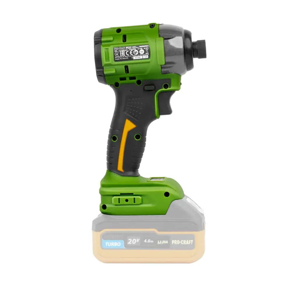 Акумуляторний гвинтоверт безщітковий Procraft PS22,Безщіткова акумуляторна викрутка 230 Нм,портативний гвинтоверт Прокрафт Львів - фото 7