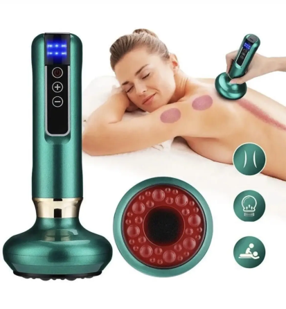 Масажер електричний вакуумний Guasha для обличчя та шиї Київ