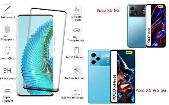 Захисне скло HyperGlass Pro для Poco X5 5G, Poco X5 Pro 5G – максимальна чутливість та захист Київ