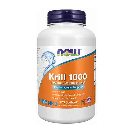 Олія криля Now Foods Krill Oil 1000mg 120 капс Київ