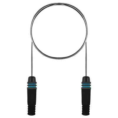 Скакалка LiveUp Jump Rope LS3137 швидкісна чорна 280см (6951376109580) Винница