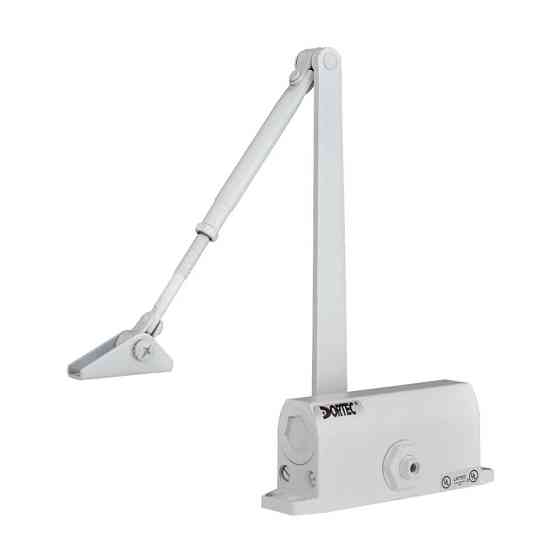 Дверний доводчик Dortec DT-62H White з фіксацією дверей у відчиненому положенні (63-00053) Київ