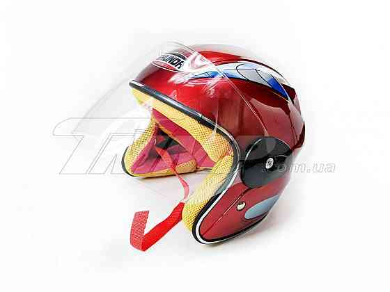 Шлем детский открытый (красный) Мукачево