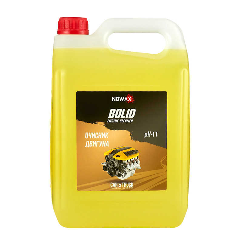 Очисник двигуна Nowax Bolid Engine Cleaner готовий 5л Львів - фото 1