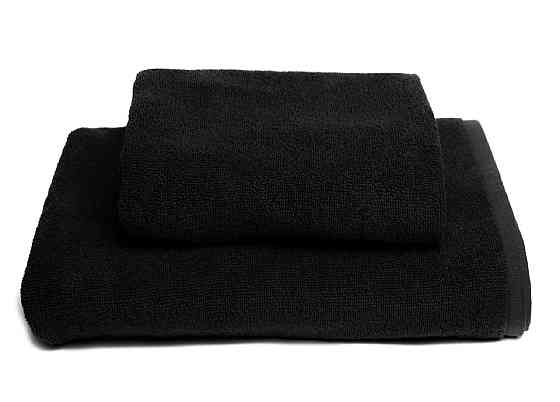 Комплект махровых полотенец Ideal Textile 2 шт (50х90см + 70х140см) (56860378) Черный Черновцы