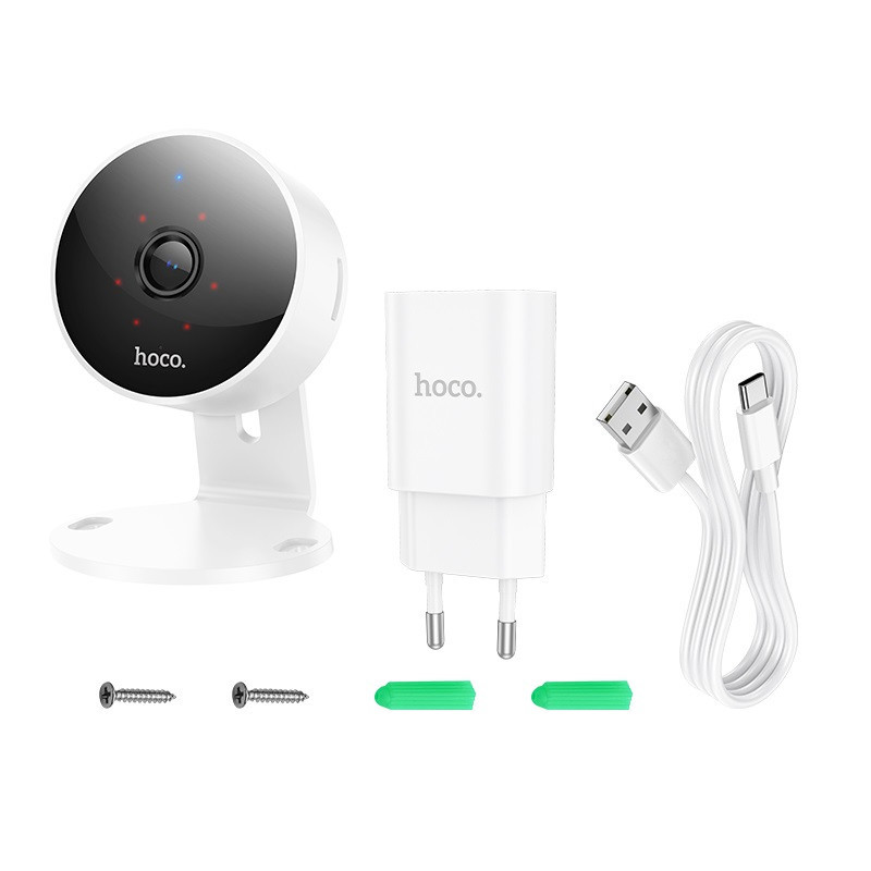 IP-камера відеоспостереження HOCO D7 Indoor HD camera EU Київ - фото 3