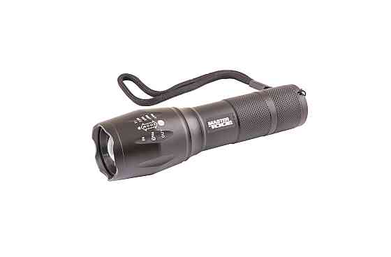 MASTERTOOL Ліхтарик з регулюванням фокусу MASTERTOOL 5 режимів 130х38х28 мм CREE XM-L T6 LED 3x Киев