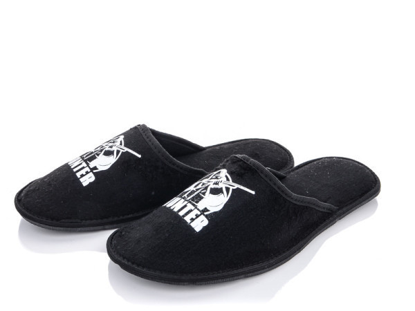 Тапочки мужские комнатные войлочные с закрытым носком  тм 