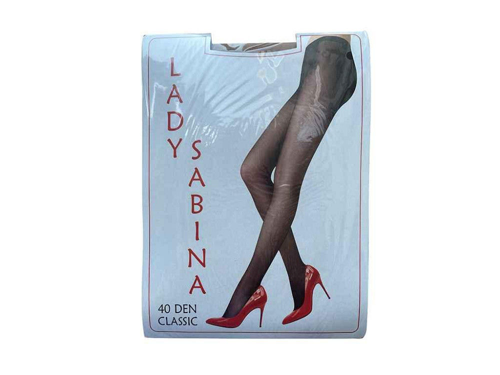 Колготи Antracite капронові CLASSIC 40DEN р.5 ТМ LADY SABINA Київ - фото 1