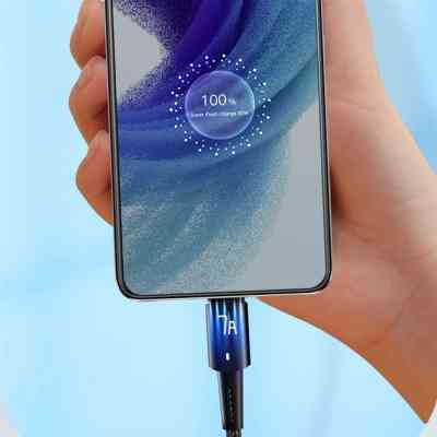 Дата кабель USB 2.0 AM to USB-C 3.0m 100W black Essager (EXC7A-CGC01-P) Вінниця