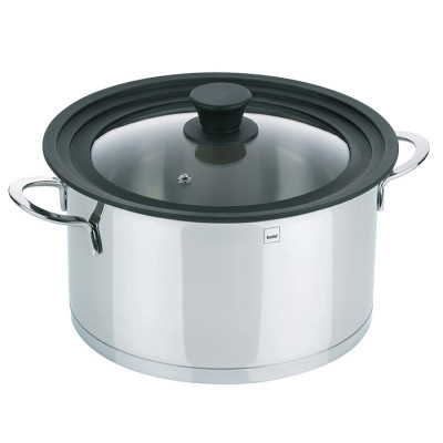 Кришка для посуду Kela Concetta с силиконовым ободком 22-26 см (11441) Вінниця - фото 2