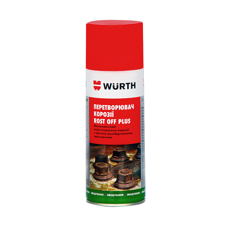 Растворитель ржавчины Wurth Rost Off Plus 400мл Львов - изображение 1