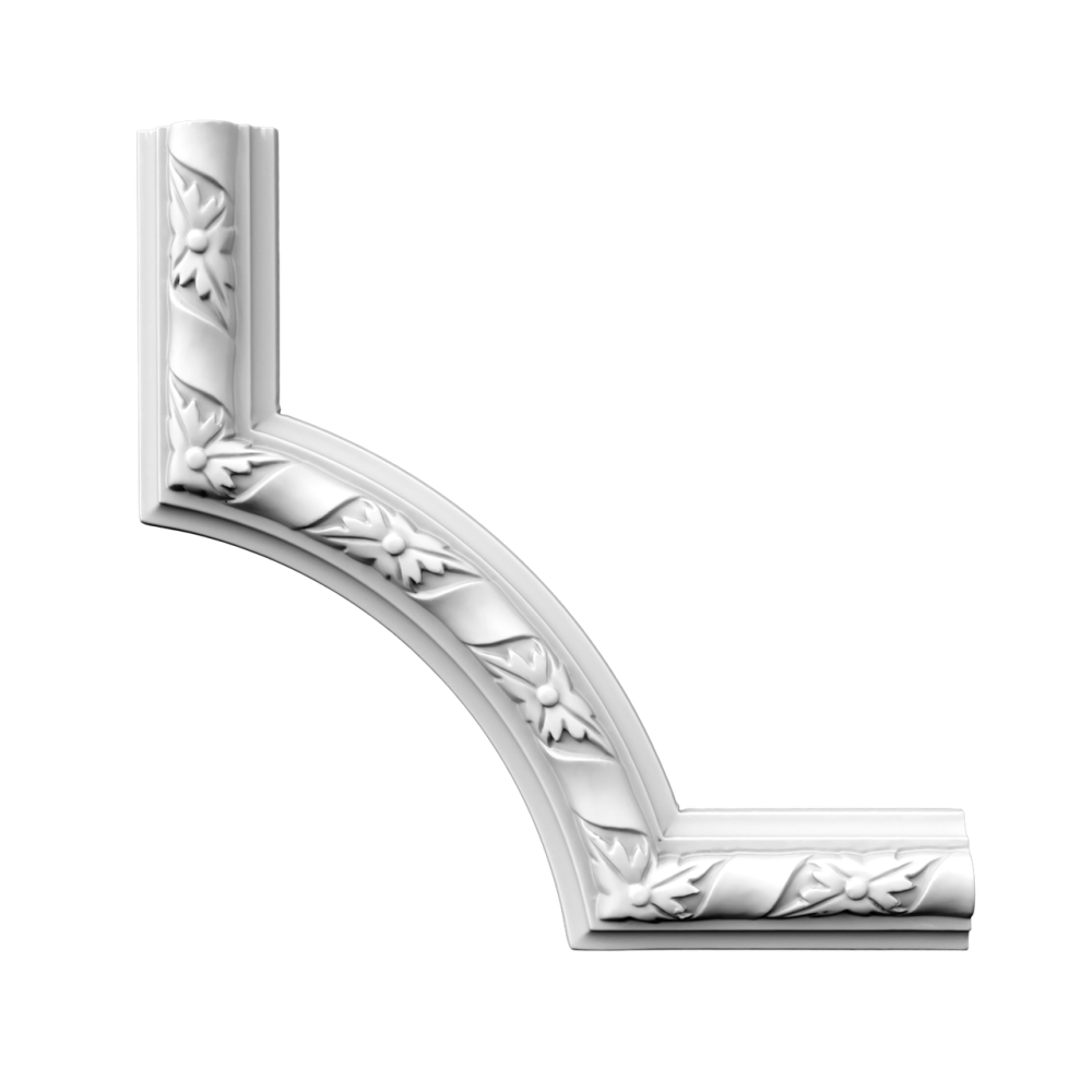 Угловой элемент молдинга полиуретановый Gaudi Decor CF 3010A Днепр - изображение 1