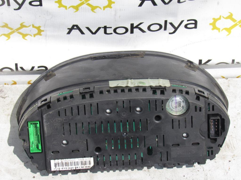 Панель приладів (спідометр) Skoda Fabia 1.2 бензин 2004-2007 (6Y0920881M) Ковель - фото 2