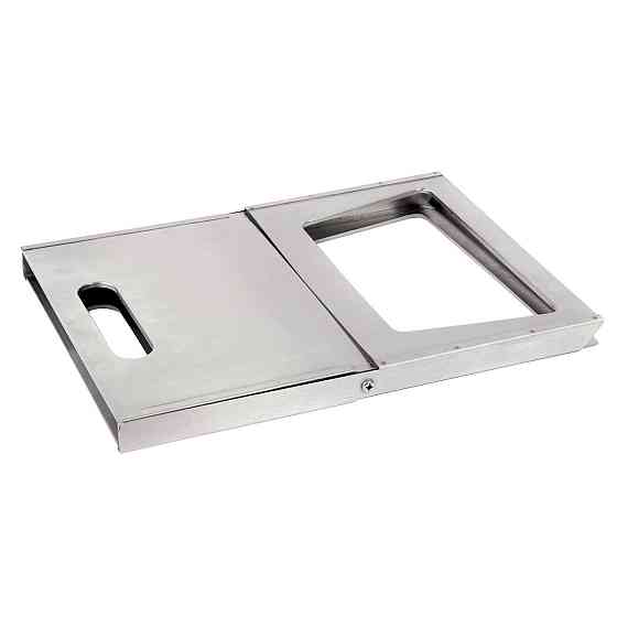 Гриль прямоугольный угольный Bo-Camp Notebook Fire Basket Compact Silver Львов