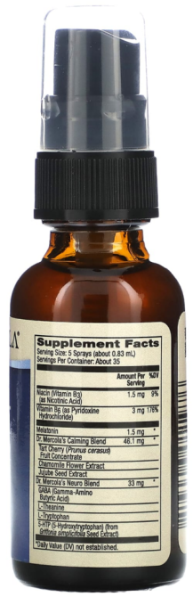 Поддержка сна с мелатонином Dr. Mercola Sleep Support 29 мл малина Киев - изображение 2