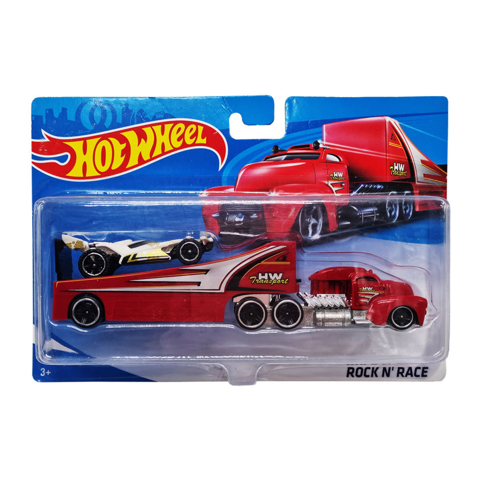 Детский игровой набор машинок T-H708-1(White) с трейлером Винница - изображение 1