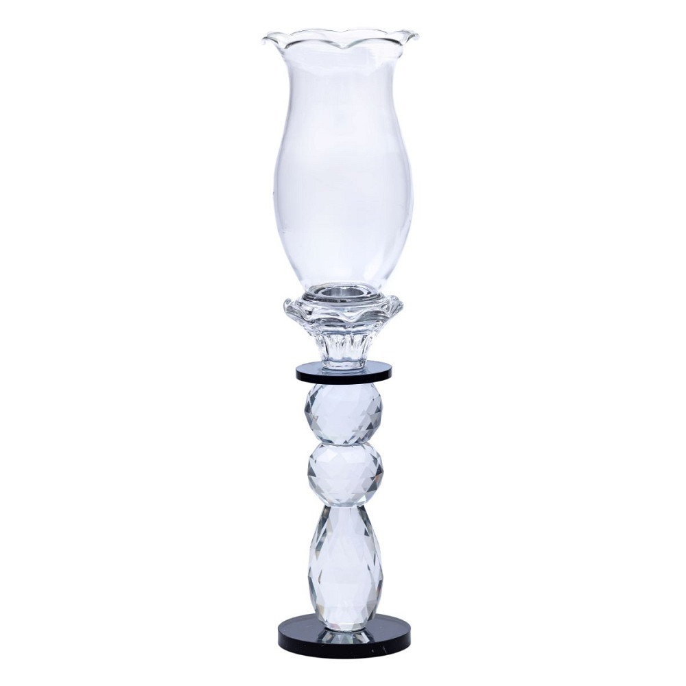 Підсвічник скляний 7×32 см підсвічник декоративний келих на ніжці HP-4-3L Коломия - фото 3