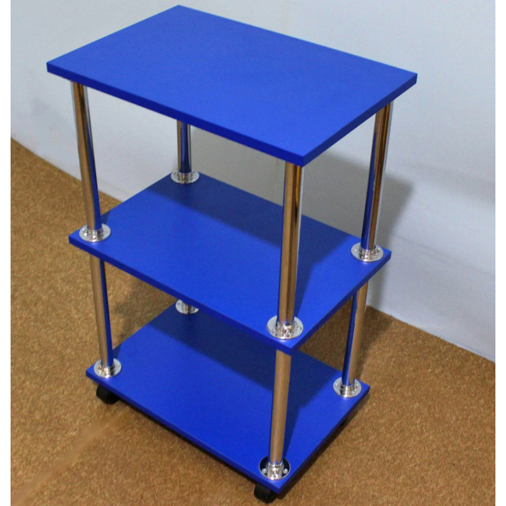 Косметологічна візок етажерка майстра косметолога на коліщатках для салону краси Синій Київ - фото 2