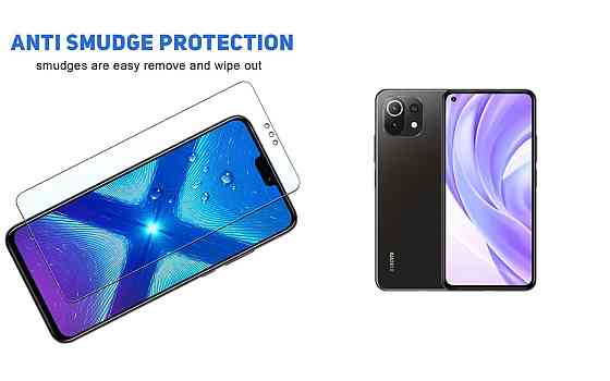 Защитное стекло NeoGlass для Xiaomi Mi 11 Lite – ультрапрозрачное и устойчивое Киев