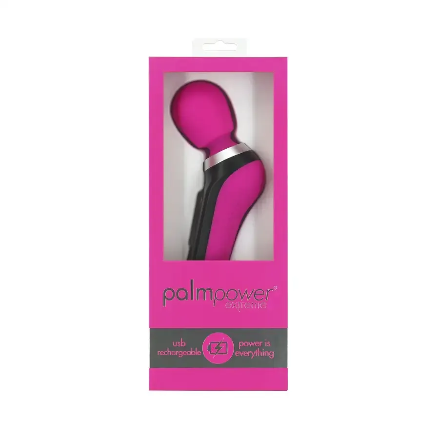 Потужний вібромасажер PalmPower Extreme - Pink, 7 режимів, гнучка головка, перезаряджуваний Львов - изображение 6