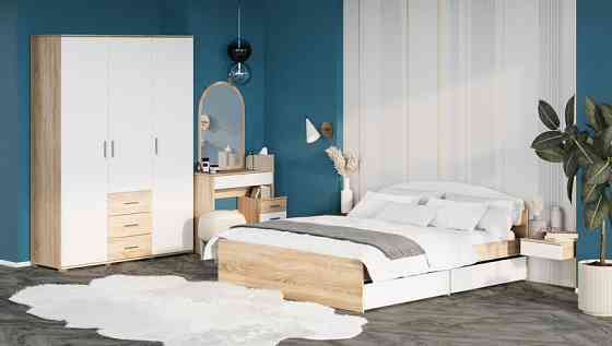 Туалетний столік Еверест Трюмо-1 Дуб сонома/Білий (DTM-073861) Львів