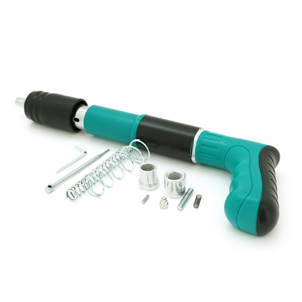 Цвяхозабивний пістолет + 100 цвяхів YT-35790 / Пістолет будівельно-монтажний / Пістолет цвяхозабивний Київ - фото 3