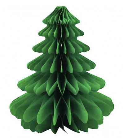 Новогодняя гирлянда соты 