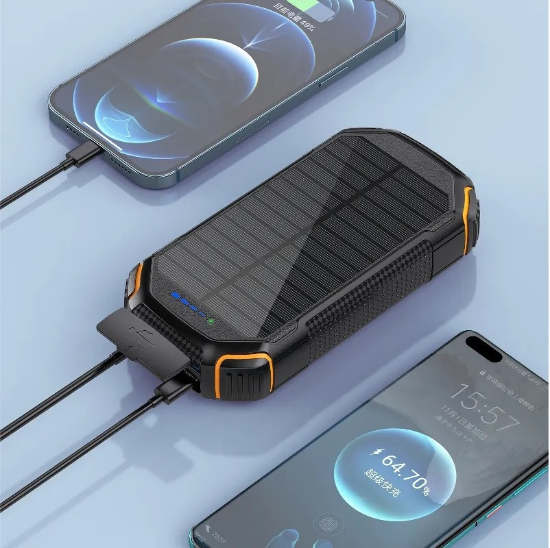УМБ PowerBank із сонячною панеллю, повербанк КВАНТ WSC31-3 30000mAh Харків - фото 9