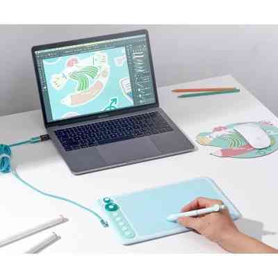 Графический планшет Parblo Intangbo X7 Green (INTANGBOX7G) Винница