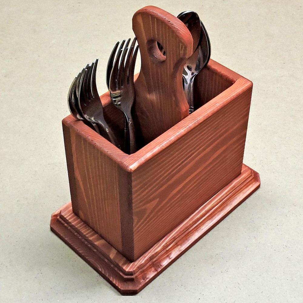 Підставка для столових приборів "Торта" корал Миколаїв - фото 1