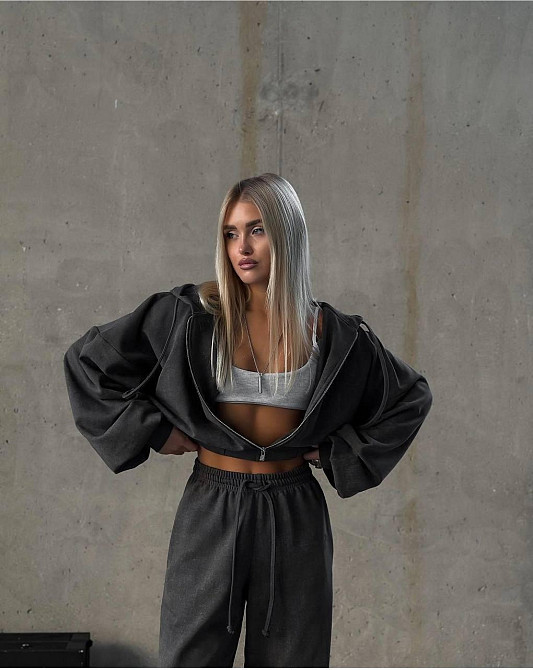 Жіночий трендовий костюм двійка двохнитка Одеса - фото 3