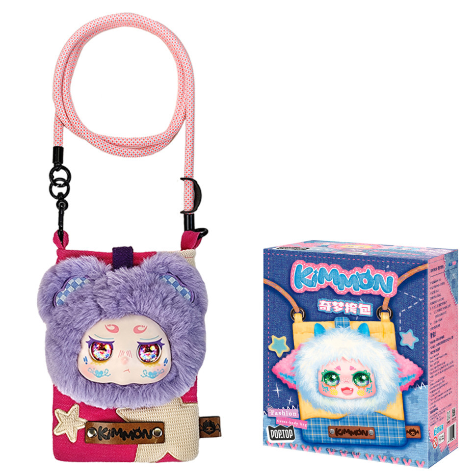 Крос-боді сумка Pop Top Kimmon 556114 застібка-магніт у вигляді обличчя Вінниця - фото 1