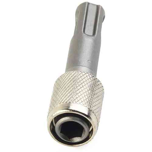 Переходник адаптер для перфоратора SDS-plus на биты 1/4 6.35мм, металл Винница